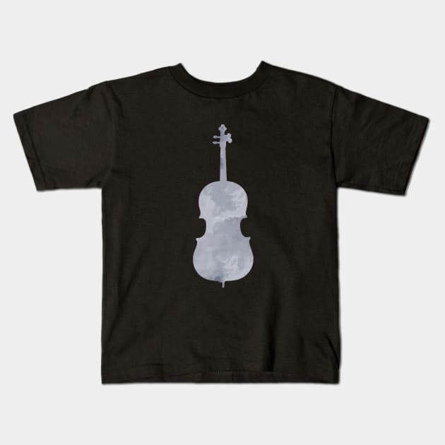 Cello Kids T-Shirt by TheJollyMarten